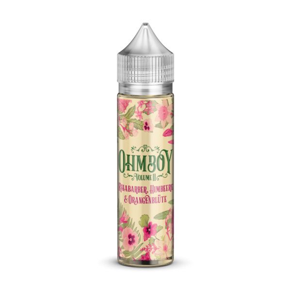 Ohmboy Volume II Liquid - Rhabarber, Himbeere & Orangenblüte 50ml