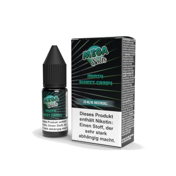 Mega Nikotinsalzliquid - Minty Sweet Candy 10ml 20mg/ml