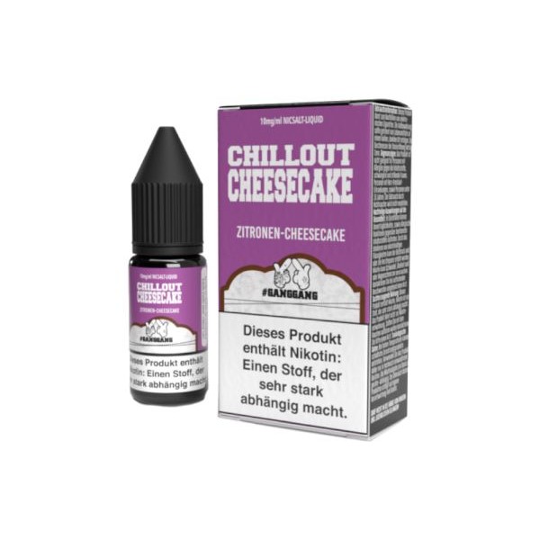 GangGang Nikotinsalzliquid - Chillout Cheesecake 10ml