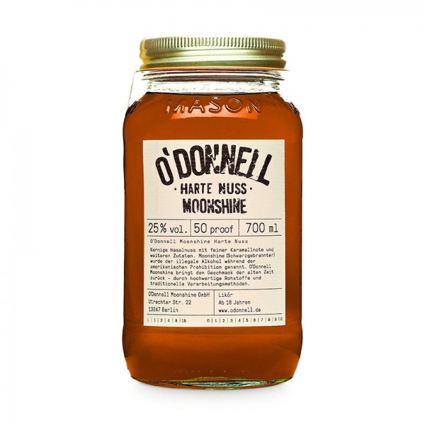 O’Donnell Moonshine Harte Nuss Likör (700ml)