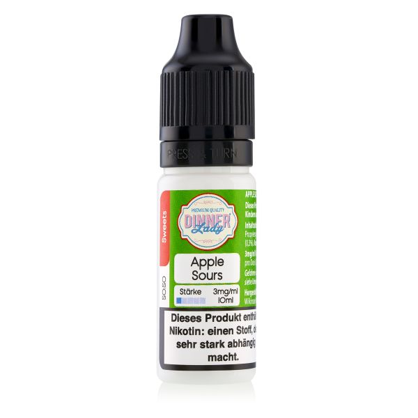 Dinner Lady Liquid - Apple Sours 10ml