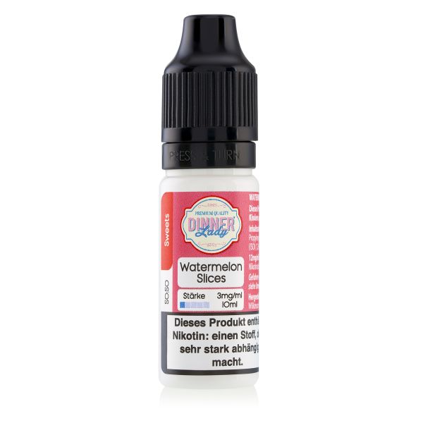 Dinner Lady Liquid - Watermelon Slices 10ml