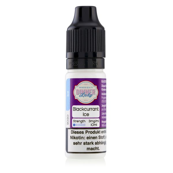 Dinner Lady Liquid - Blackcurrant Ice 10ml