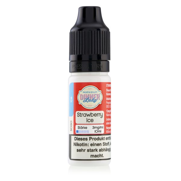 Dinner Lady Liquid - Strawberry Ice 10ml