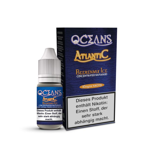 Ocean Nikotinsalz Liquid - Atlantic 10ml