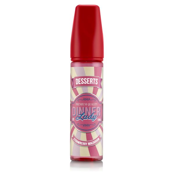 Dinner Lady Liquid - Strawberry Macaroon 50ml