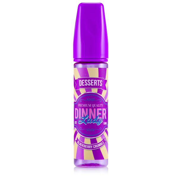 Dinner Lady Liquid - Blackberry Crumble 50ml