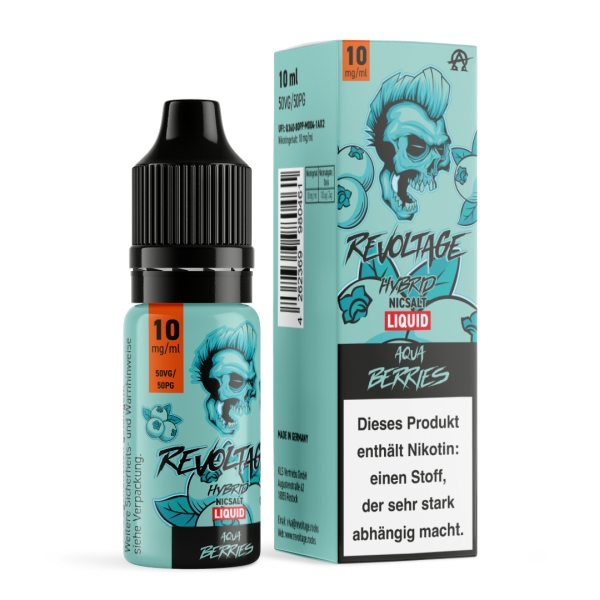 Revoltage Liquid - Aqua Berries 10ml