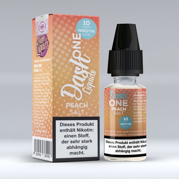 Dash One - Peach 10ml Liquid