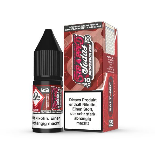 Strapped Soda Nikotinsalz Liquid - Professor Pep 10ml