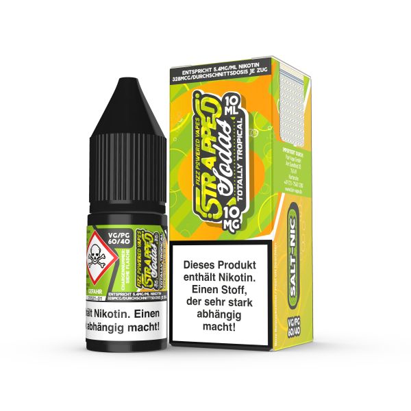 Strapped Soda Nikotinsalz Liquid - Totally Tropical 10ml