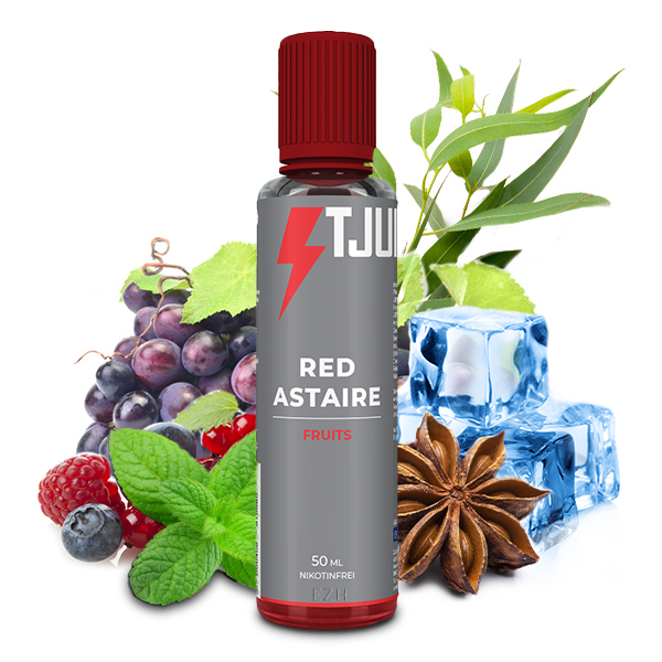 T-Juice Liquid - Red Astaire 50ml Shortfill