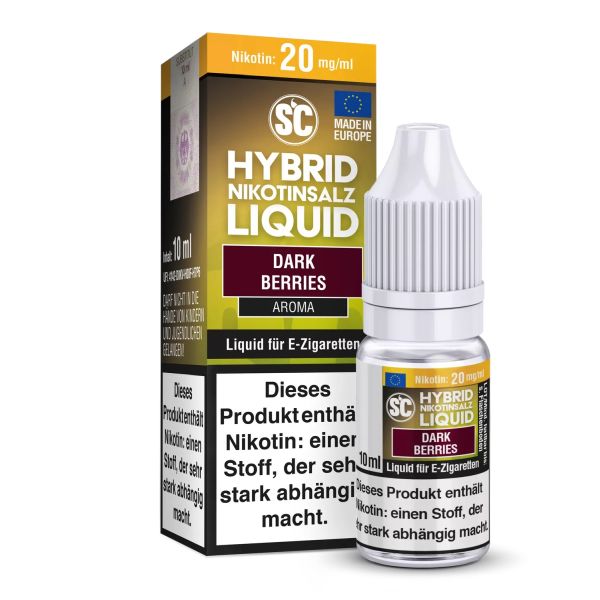 SC Hybrid Nikotinsalz Liquid - Dark Berries 10ml