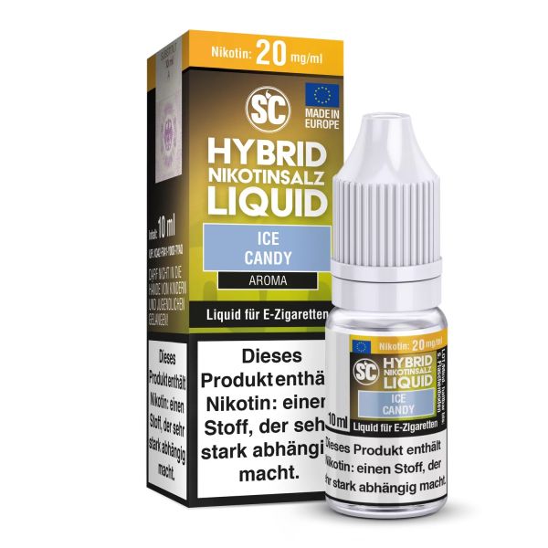 SC Hybrid Nikotinsalz Liquid - Ice Candy 10ml