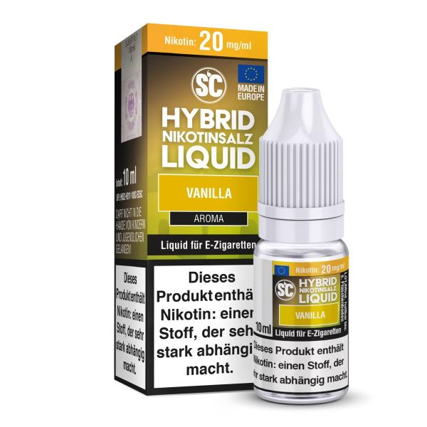 SC Hybrid Nikotinsalz Liquid - Vanilla 10ml