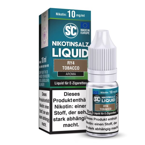 SC Nikotinsalz Liquid - RY4 Tobacco 10ml