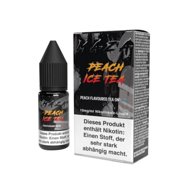 MaZa Nikotinsalzliquid - Peach Ice Tea 10ml