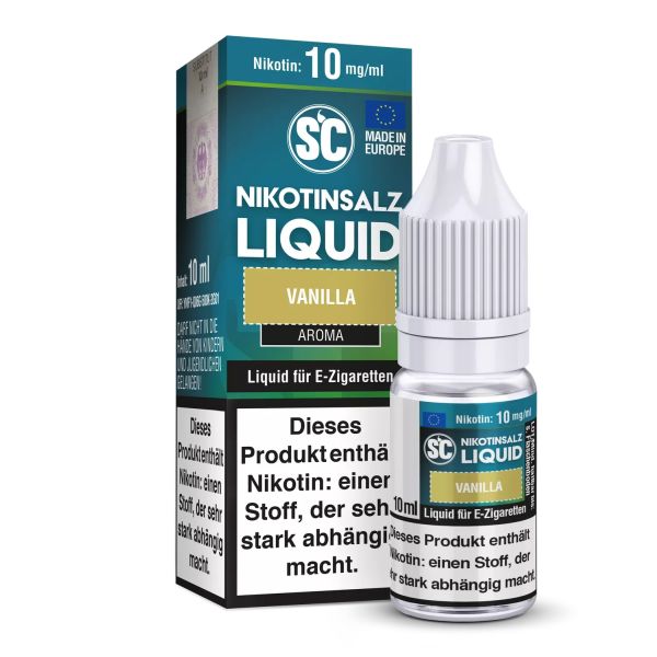 SC Nikotinsalz Liquid - Vanilla 10ml