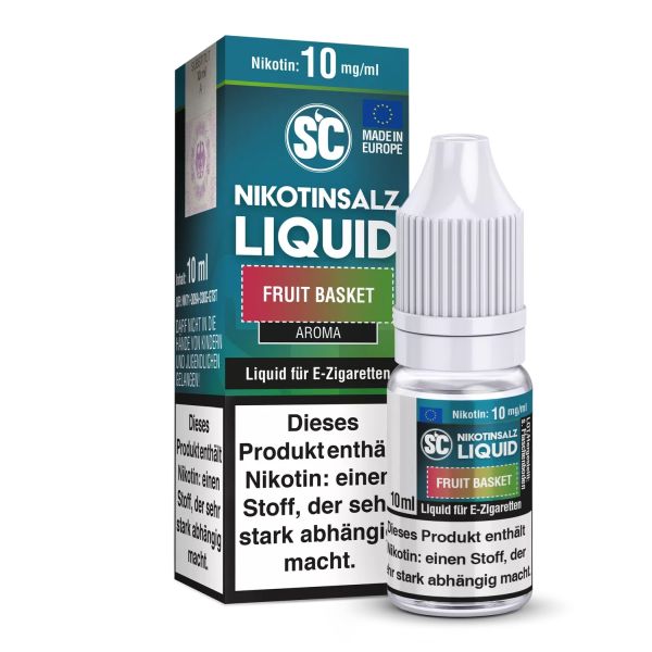 SC Nikotinsalz Liquid - Fruit Basket 10ml