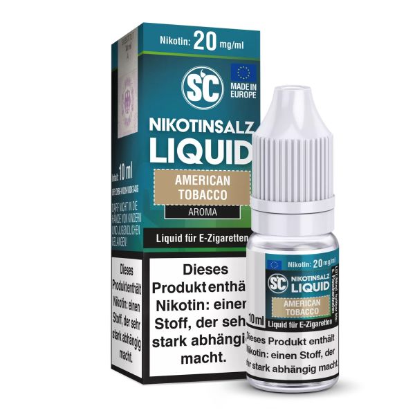 SC Nikotinsalz Liquid - American Tobacco 10ml