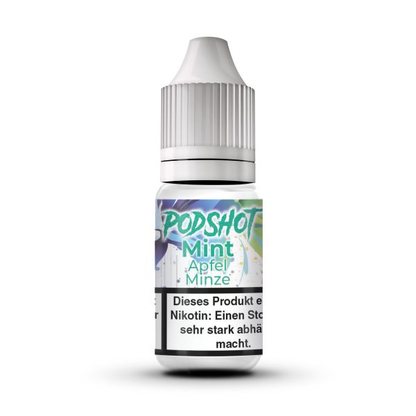 Podshot Nikotinsalzliquid - Mint Apfel Minze 10ml