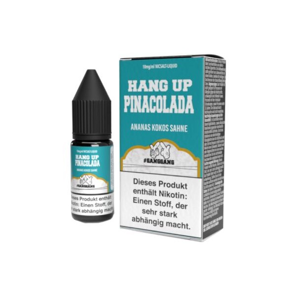 GangGang Nikotinsalzliquid - Hang up Pinacolada 10ml