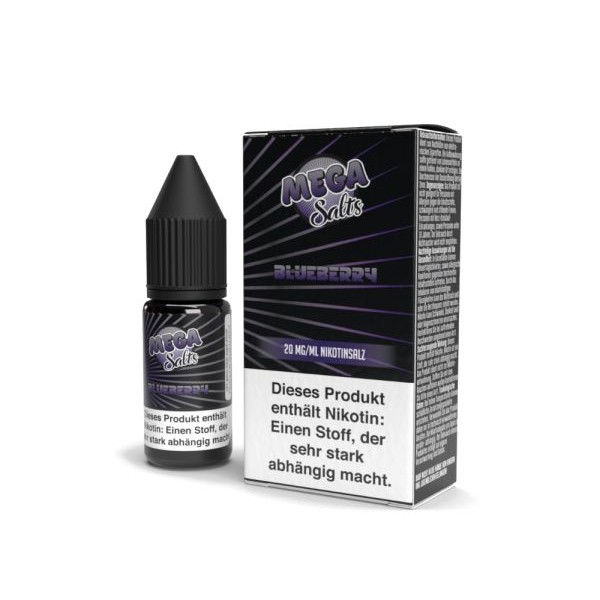 Mega Nikotinsalzliquid - Blueberry 10ml 20mg/ml