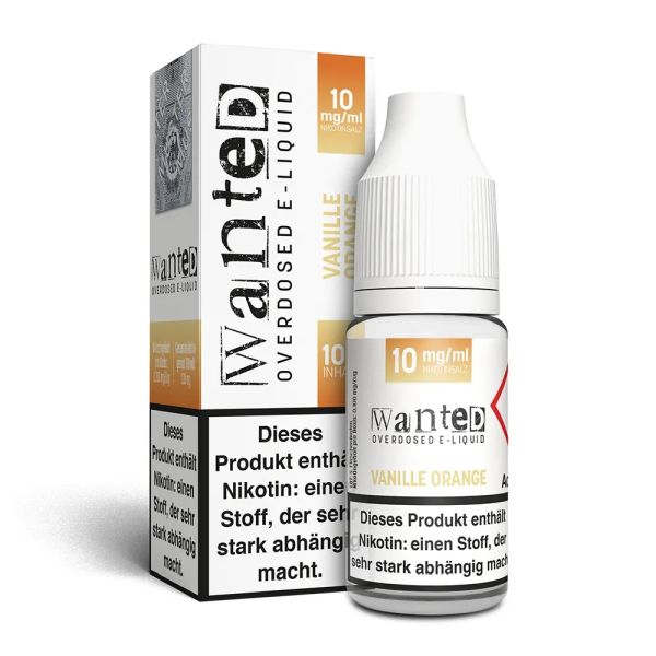 Wanted Overdosed Nikotinsalz Liquid - Vanille Orange 10ml