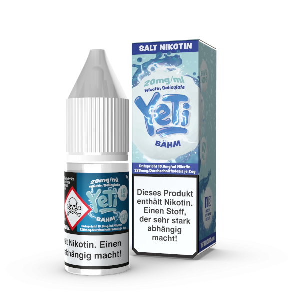 Yeti Nicsalt Liquid - Bähm 10ml