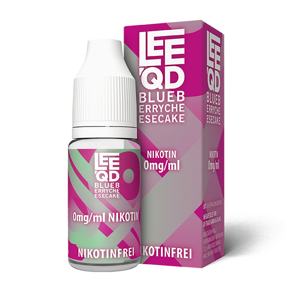 LEEQD Liquid Crazy - Blueberry Cheesecake 10ml