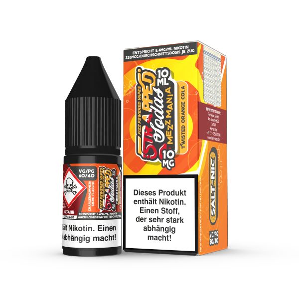 Strapped Soda Nikotinsalz Liquid - MezzMania 10ml