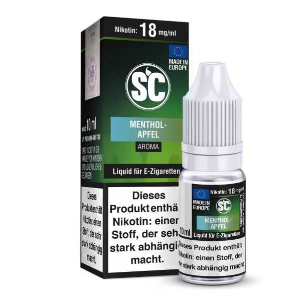 SC Liquid - Menthol-Apfel 10ml