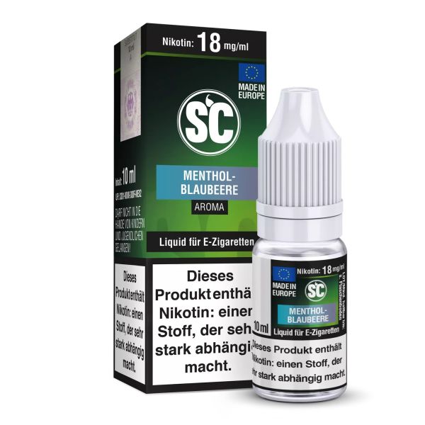 SC Liquid - Menthol-Blaubeere 10ml