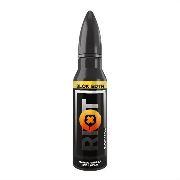 Riot Squad BLCK Edition Liquid - Mango Vanilla Ice Cream 50ml