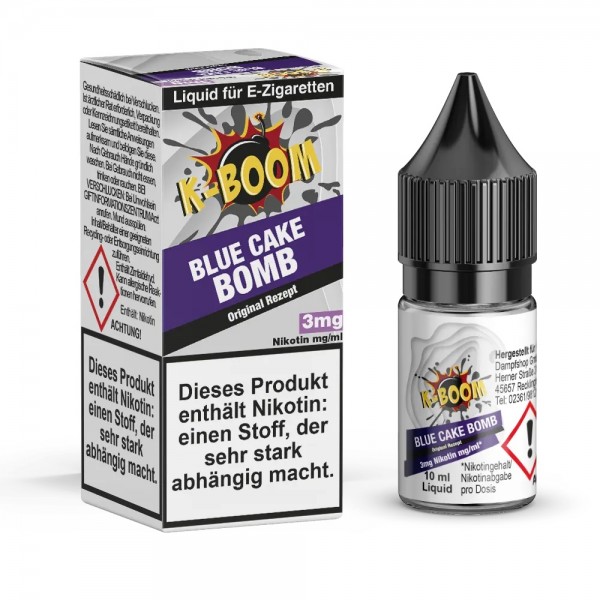 K-Boom Liquid - Blue Cake Bomb 10ml