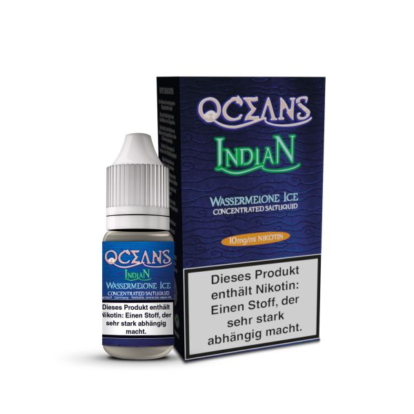 Ocean Nikotinsalz Liquid - Indian 10ml