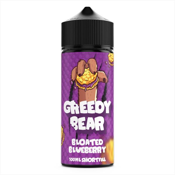 Vape Distillery Liquid - Greedy Bear Bloated Blueberry 100ml