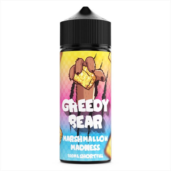 Vape Distillery Liquid - Greedy Bear Marshmallow Madness 100ml