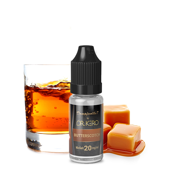 Dampfwolke 7 by Dr. Kero Nikotinsalzliquid - Butterscotch 10ml