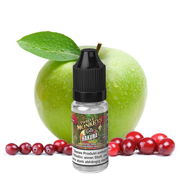 Twelve Monkeys Nikotinsalzliquid - Hakuna 10ml