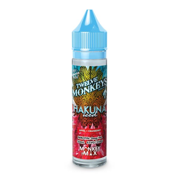 Twelve Monkeys IceAge Liquid - Hakuna Iced 50ml