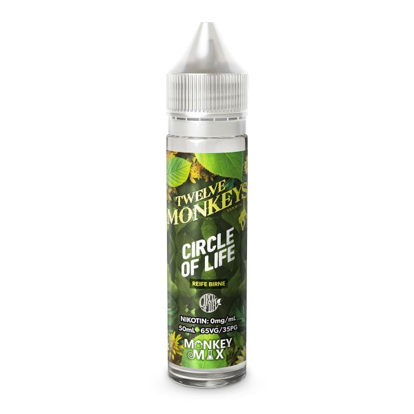 Twelve Monkeys Circle of Life Liquid - Circle of Life 50ml