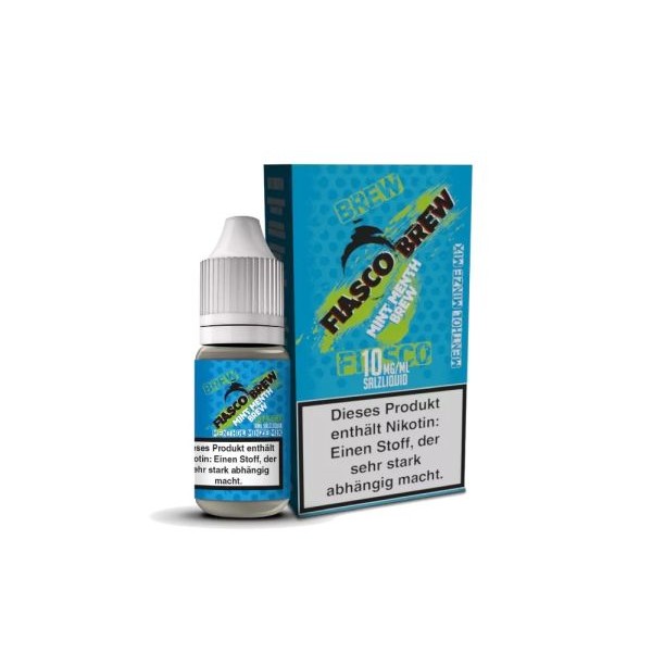 Fiasco Brew Hybrid Liquid - Mint Menth Brew 10ml