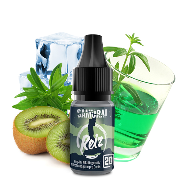 Samurai Vaping Nikotinsalzliquid - Reiz 10ml 20mg/ml