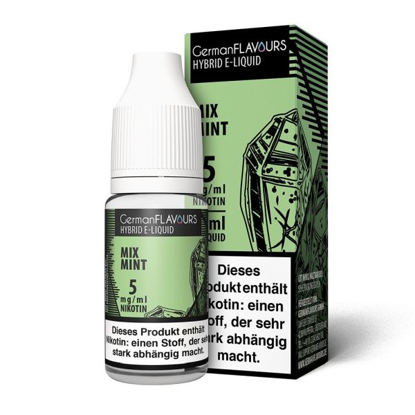 German Flavours Hybrid Liquid - Mix Mint 10ml