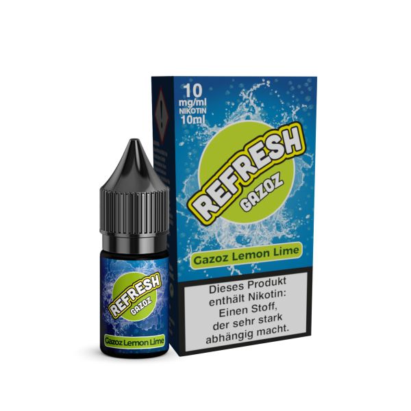 Refresh Gazoz Hybirdsalzliquid - Lemon Lime 10ml