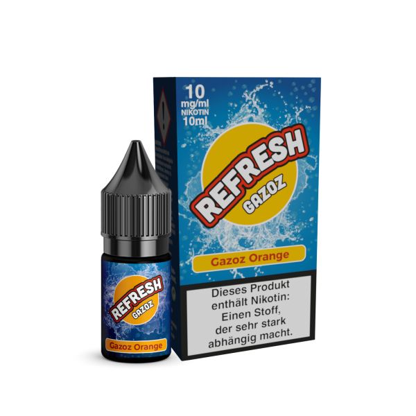 Refresh Gazoz Hybirdsalzliquid - Orange 10ml