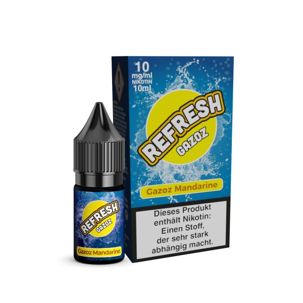 Refresh Gazoz Hybirdsalzliquid - Mandarine 10ml