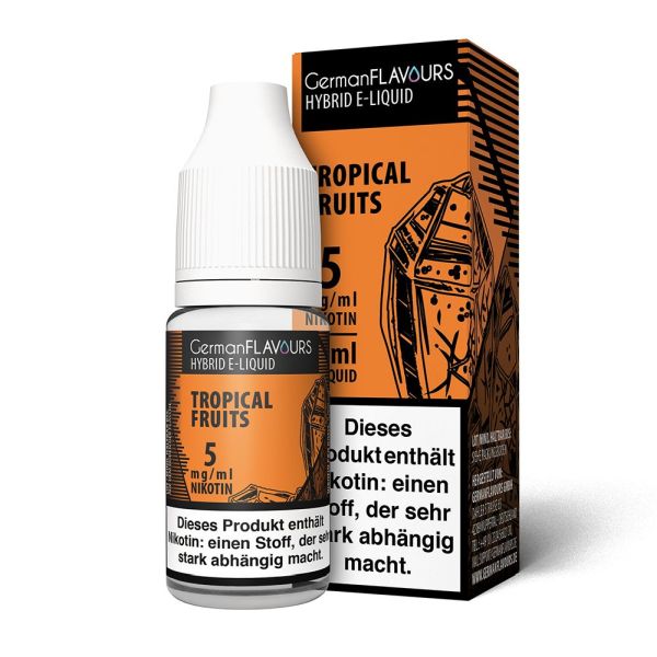 German Flavours Hybrid Liquid - Tropical Fruits 10ml