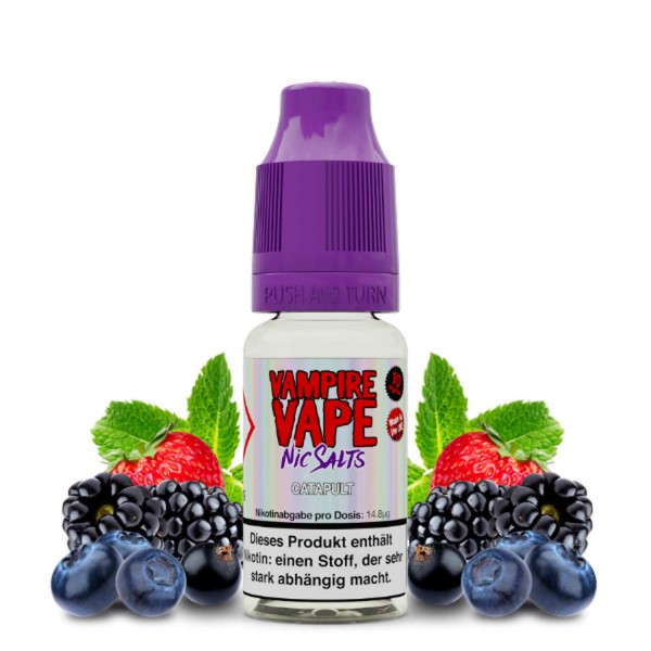 Vampire Vape Nic Salt Liquid - Catapult 10ml